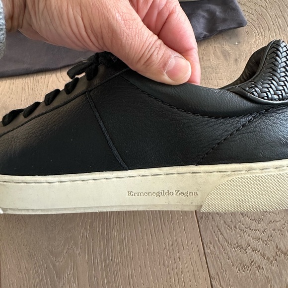 Ermenegildo Zegna Men’s leather sneakers - Picture 5 of 7